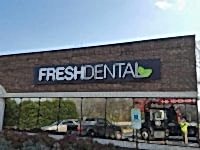 Fresh Dental - Wall Sign