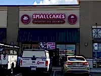Smallcakes Storefront Signage