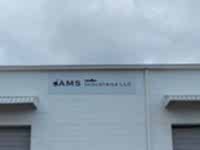 Exterior Logo Sign for AMS Industries of Charlotte - JC Signs 2024