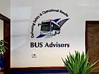 BUS Advisors of Charlotte -- Interior Feature Wall Sign
