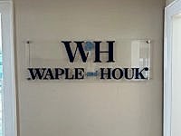 Interior Feature Wall Sign for Waple & Houk of Charlotte
