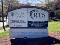 Monument Sign - New Panels for Law Offices