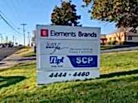 New Panels for EXISTING Monument Sign -- Elements Brands