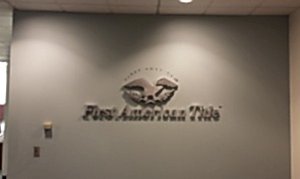 Dimensional Letter & Logo Feature Wall Sign