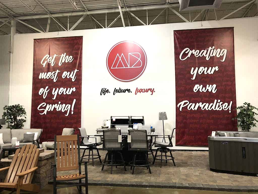 interior signs, marketing display, signs charlotte, signs, charlotte nc, signs nc, interior signage, sintra letters, dimensional letters,