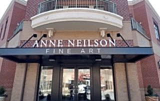 Anne Nielson Fine Art Sign - Aluminum Letters