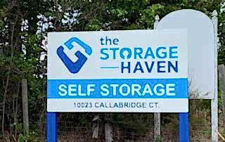 All Aluminum Post & Panel Sign for The Storage Haven of Charlotte