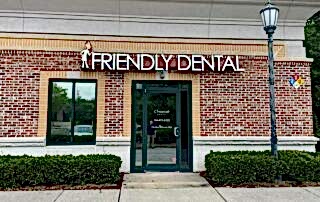 Channel Letter Sign for Friendly Dental of Charlotte