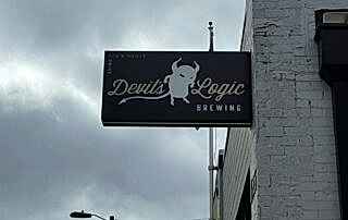 Devil's Logic Brewing of Charlotte - LED Blade Sign