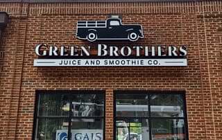 Green Brothers Juice of Charlotte – Custom LED Signage