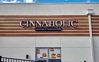 Channel Letter Sign for Cinnaholic of Tega Cay, SC – by JC Signs!