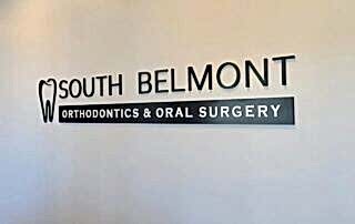 Interior Feature Wall Sign for South Belmont Orthodontics - JC Signs 2022