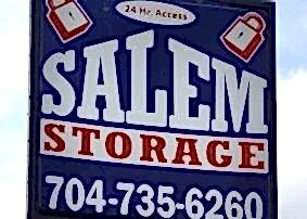 Pylon Sign Repair for Salem Storage of Lincolnton, NC - JC Signs 2022