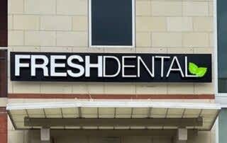 LED Channel Letter Sign for Fresh Dental of Cotswald/Charlotte - JC Signs 2022