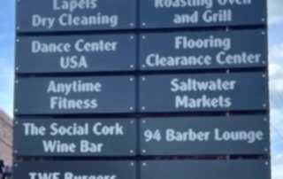 Additional Routed, Illuminated Panels for Monument Sign – JC Signs 2022