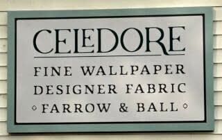 New Exterior Signage for Celedore Fine Wallpaper of Charlotte - JC Signs 2023