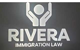 Brushed Aluminum Signage for Rivera Law of Monroe, NC (JC Signs 2023)