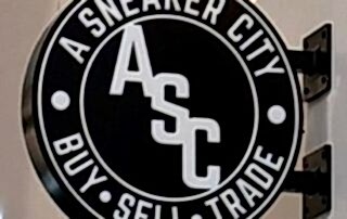 LED Blade Sign for A Sneaker City of Concord, NC (JC Signs 2023)