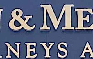 Halo-Lit Channel Letter Signs for Jetton & Meredith Attorneys - JC Signs 2023